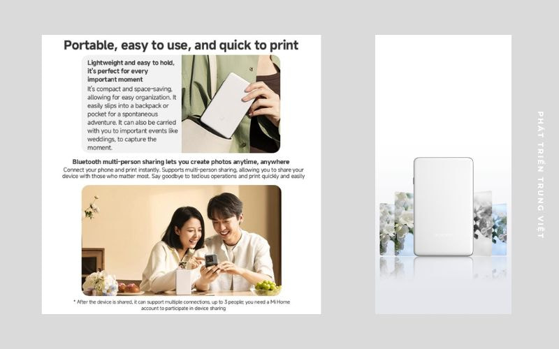 Xiaomi Portable Photo Printer Pro